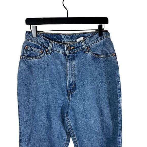 Vintage 90’s Levi’s 512 Slim Fit Tapered Leg Denim Jeans Made in the USA - Picture 4 of 10